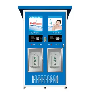 Ein umkehrosmose-outdoor-münzengerät vollautomatisch reines direkt konsumierbares wasser automat