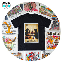 Ruban PET personnalisé Huaga pour transfert thermique, lavable, écologique, pour vêtements de sensibilisation au cancer, disponible en plusieurs couleurs