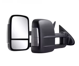 High Quality ABS Black Power Extendable Side <b>Mirror</b> with Turn Signal for Prado 150 2009-2021 New 1 Year Warranty - Product Image 1