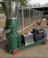 Machine à granulés d'aliments pour volailles, lapins, poissons, bovins, oiseaux et porcs pour usage agricole, équipement essentiel pour les fermes d'élevage