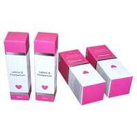 Crème Visage, Lotion, Essence, Liquide, Tonique, Démaquillant, Lait Nettoyant, Emballages en Carton Argenté pour Cosmétiques