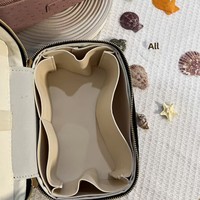 Sac de maquillage à fermeture éclair imperméable à l'eau à motif d'autruche, tendance et très vendu, avec compartiments, grande capacité