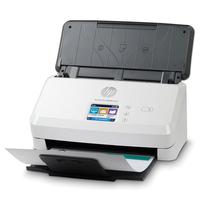 Scanner à plat sans fil ScanJet Pro N4000 Snw1 blanc 40ppm/80ipm recto-verso avec capteur CMOS 600dpi, chargeur automatique de documents 50 pages, USB, garantie 1 an