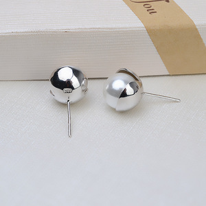 Pendientes de Plata S925 con 8-12 Perlas JG5170, Accesorios de Joyería Hechos a Mano en Bandeja Vacía - Product Image 2