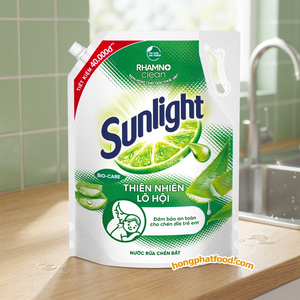 Aloe Vera Dishwashing Liquid Eco Friendly Cleaning <b>Detergent</b> Rinse Off Soap for Household Kitchen Use - Product Image 2