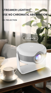 โปรเจคเตอร์ T269 Pro รุ่นล่าสุด ระบบ Android 12 รองรับ<span class=keywords><strong>ค</strong></span>วามละเอียด 4K 3D <span class=keywords><strong>ส</strong></span>มาร์ท Wifi ฉายวิดีโอ โปรเจคเตอร์ LCD LED <span class=keywords><strong>ส</strong></span>มาร์ท 720P ขนาดเล็ก พกพา<span class=keywords><strong>ส</strong></span>ะดวก ใช้งานกลางแจ้ง - Product Image 4