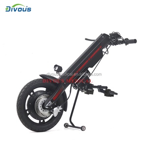 Nouveau produit : Handbike électrique 16 pouces 48V 800W pour fauteuil roulant sportif, attache pour fauteuil roulant, handcycle - Product Image 2
