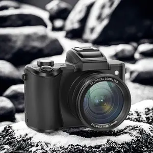 Kamera dslr layar sentuh 2024 inci 5k, kamera digital 4k layar sentuh baru 3.2 harga rendah vlog mirrorless