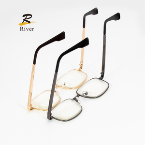 <span class=keywords><strong>Lunettes</strong></span> en titane pour <span class=keywords><strong>ordinateur</strong></span>, verres Anti-rayons bleus progressif, vente en gros, collection - Product Image 5