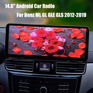 Radio para Auto Navirider con Pantalla Táctil Capacitiva OLED de 14.6 Pulgadas y Android 14 para Benz ML/GL/GLE/GLS 2012-2019 W166/X166, Estéreo, CarPlay, 4G - Product Image 1