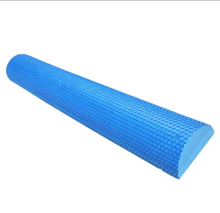 2021 Hot selling EVA Half Round Foam Roller with Massage Floating Point