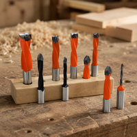 Carpentry Wood Work Solid Carbide Welded Tip Brazed Router Bits TCT Quality Carpentry Timber Hinge Foster Drill Bits