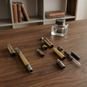 Kits de Recarga para Bolígrafos de Latón Dorado Cromado Estilo Antiguo Rodio Plomado Hechos en Taiwán, para Montaje DIY - Product Image 2