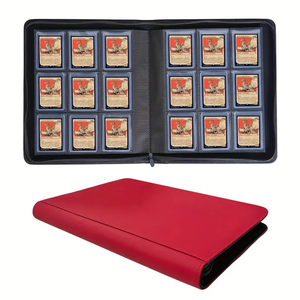 Carpeta de cargador superior personalizable MIO 4/9 bolsillo 288 + tarjetero de capacidad para tarjetas comerciales tarjetas de visita 24 PU de carga lateral - Product Image 3