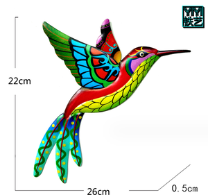 Ijzeren Kunst Grote Kolibrie Home Hanger Decoratie Hardware Ambachten Metalen Producten - Product Image 5