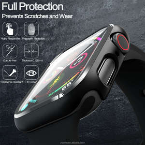 Étui rigide personnalisé pour Apple Watch Series 11 12 SE 40/44mm avec protection d'écran en verre trempé - Product Image 2