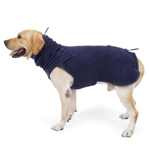 Hot Selling Luxus High Collar Design Atmungsaktive und verstellbare verdickte Double Layer Pet Dog Anzug Weste - Product Image 3