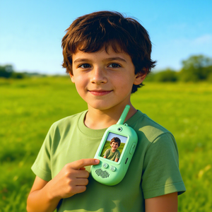 <span class=keywords><strong>Radio</strong></span> bidirectionnelle vidéo légère pour enfants, design portable, facile à transporter pour les voyages et le camping - Product Image 6