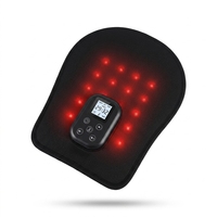 Thérapie par lumière rouge sans fil rechargeable 660nm 850nm, soulagement de la douleur aux mains, gants de thérapie par lumière rouge pour les doigts