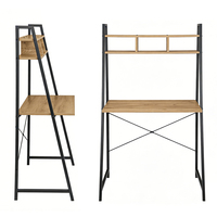 Bureau d'ordinateur moderne multifonctionnel en métal, table convertible pour PC et ordinateur portable, pour la maison, l'école et le bureau