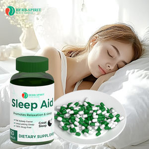 In magazzino la spedizione veloce si addormenta velocemente migliori integratori naturali di aiuto per dormire a base di erbe integratore di sonno capsule integratore alimentare - Product Image 2
