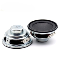 Haut-parleur multimédia rond de 52 mm à double aimant, 16 cœurs, 4 ohms, 5 W, 125 Hz, woofer pour PC, haut-parleur de basse DIY, certifié RoHS