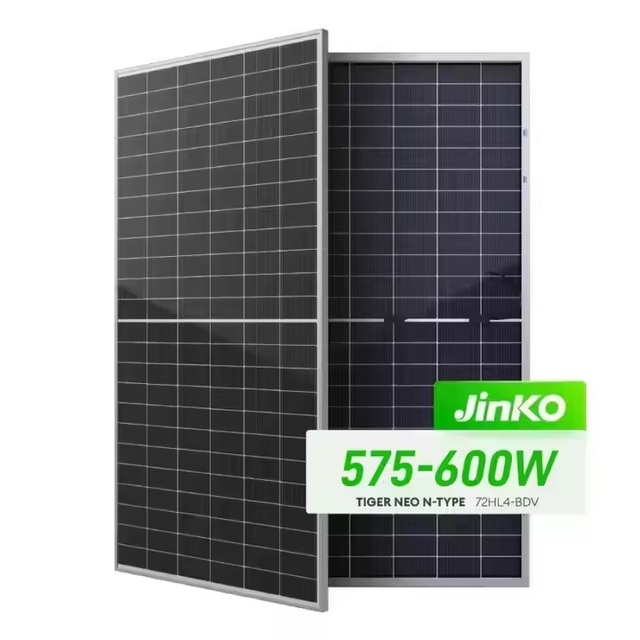 In Stock Jinko 575W N-Type Bifacial Module Solar Panel for Solar Power System