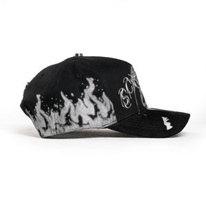 Gorras OEM/ODM <span class=keywords><strong>SCREAM</strong></span> Barbas Personalizadas Bordadas de Gamuza, Gorras Deportivas Snapback de <span class=keywords><strong>5</strong></span> Paneles, Gorras Originales G5 Barbas para Barba - Product Image 3