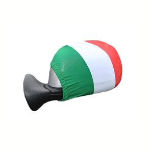 도매 공장 재고 축구 게임 2026 최고 32 국가 탄성 스판덱스 자동차 거울 커버 깃발 - Product Image 4