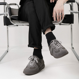 Scarpe da Allenamento Tedesche in Pelle Personalizzate con Rialzo Interno per Uomo, Scarpe Forrest Gump con Suola Morbida, Scarpe da Passeggio per Uomo - Product Image 3