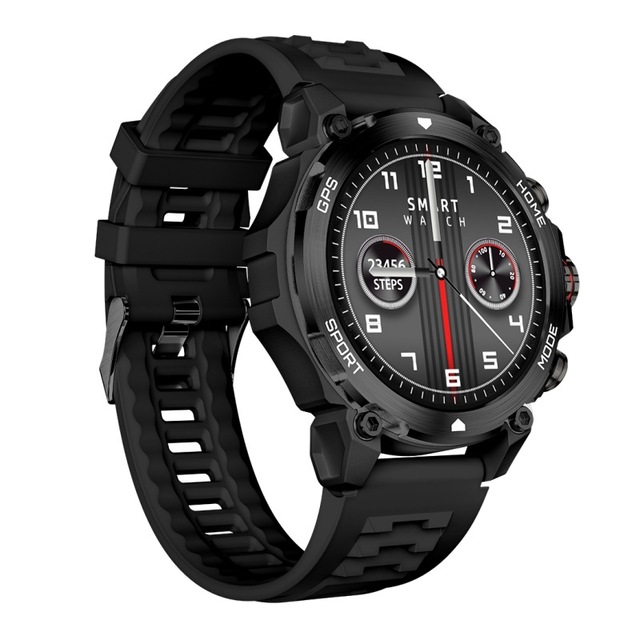 GPS Smart Watch AMOLED Display Supports GLONASS BDS Galileo NAVIC QZSS 5ATM Waterproof Smartwatch E0279