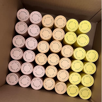 Emballage de pot rond en carton pour bâton à lèvres fait à la main Boîte cylindrique en papier pour bâton à lèvres cosmétique Tube en papier pour bâton à lèvres