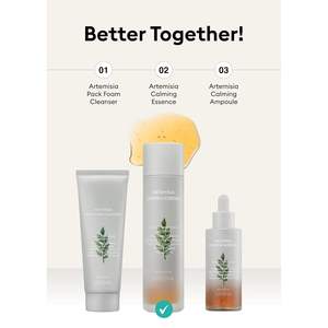 Tónico Facial Missha Artemisia Calming Essence 150ml para Piel Sensible, Cuidado Facial Coreano - Product Image 5