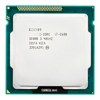 Processeur CPU Intel Core i7 2600 de 2e génération, reconditionné, grade A, testé, 3,4 GHz, LGA1155 pour ordinateur de bureau