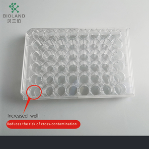 Bioland Doku Hücre Kültürü Plakası Laboratuvarı Dnase&rnase İçermeyen Tek Kullanımlık 6 12 24 48 96 Kuyucuklu Laboratuvar Kullanımı Laboratuvar Uygulaması - Product Image 3
