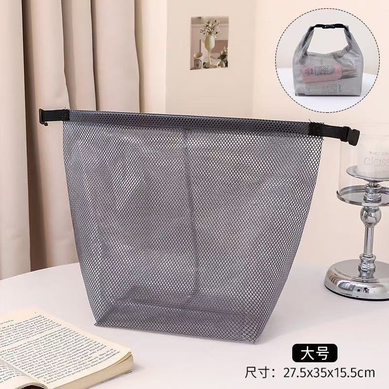 Waterproof storage bag [Large Gray]