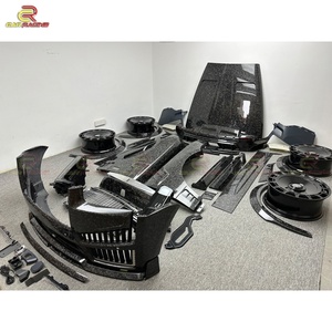 Kits de carrosserie en fibre de carbone forgée style MSY 2025 pour Rolls-Royce Cullinan : Capot, Pare-chocs, Élargisseurs d'ailes, Diffuseur, Jupes latérales - Product Image 3