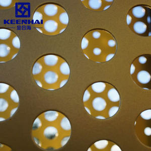 كينهاي أنودة لوحة الألومنيوم بأكسيد الألومنيوم ورقة واجهة مثقبة لبناء الجدار الخارجي استخدام - Product Image 5