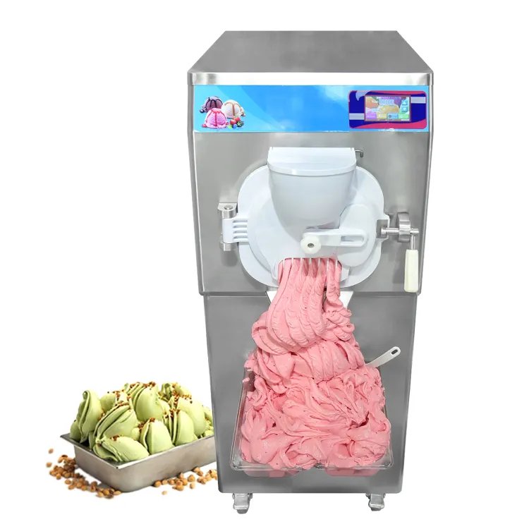 CE Rohs ETL commerciale hard ice cream macchina/gelato freezer /gelato batch freezer