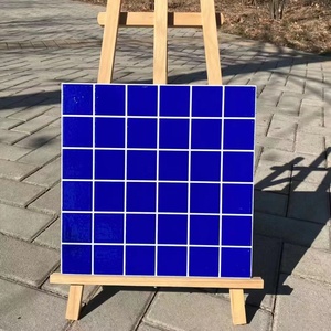 Bán buôn vuông màu hỗn hợp màu xanh gốm hồ bơi khảm giá rẻ hồ bơi Gạch <span class=keywords><strong>Mosaic</strong></span> - Product Image 5