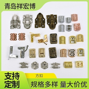 Hebilla cuadrada Xiang Hongbo 002, cierre metálico para bolsos, mecanismo de cierre para cajas de joyería - Product Image 5