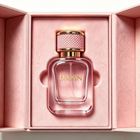 Flacon de parfum en stock, vente chaude, personnalisation couleur Panton, logo imprimé en soie avec emballage boîte