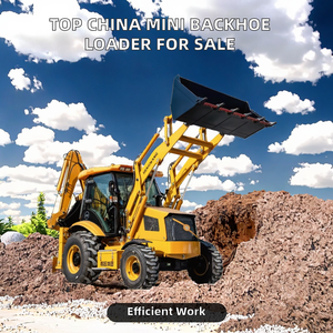 Mini Backhoe <span class=keywords><strong>Loader</strong></span> Merek Terkemuka Hengwang dengan Warna yang Dapat Disesuaikan, Kapasitas Angkut 5 Ton dan Komponen Mesin Inti Bergaransi 1 Tahun - Product Image 1