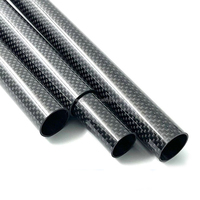 Tige télescopique en fibre de carbone pour antenne, connecteur de poteau de ski, tige télescopique en fibre de carbone alimentée en eau