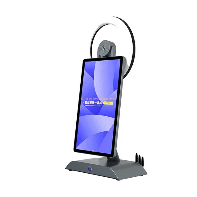 Jepower 15.6 Inch High Quality Tabletop Live Streaming Machine Easy Indoor TikTok Broadcasting Equipment 4K 1 Year Warranty
