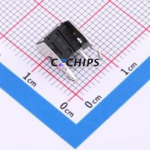 XDTD-6650H-L07 Tactile Switch Through hole Component (THT) Switch Single Pole Single Throw Through Hole 5mm With Bracket - Product Image 2