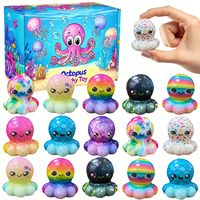 Poulpe Squishy à Remontée Lente, Doux, Kawaii, Anti-Stress, Jouet à Presser, Boîte Mystère pour Enfants, Cadeaux de Fête d'Anniversaire