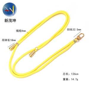 Correa Ajustable para Teléfono Móvil de Poliéster, Correa de Muñeca Colorida, Ajustable al Cuello, Llaveros de Plástico para Teléfono Móvil - Product Image 2