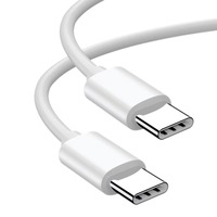 Cable USB Tipo C a Tipo C de Carga Rápida para Samsung, Cable USB C de Carga Rápida para iPhone 17 Pro Max 16 15 y Teléfonos Android