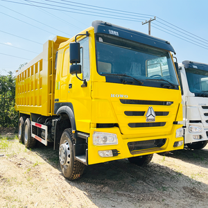 Sinotruk HOWO 6x4รถบรรทุกเทท้าย10ล้อ20ลูกบาศก์เมตรเครื่องยนต์ Weichai รถบรรทุกหนักยูโร2พวงมาลัยซ้ายสำหรับ - Product Image 2